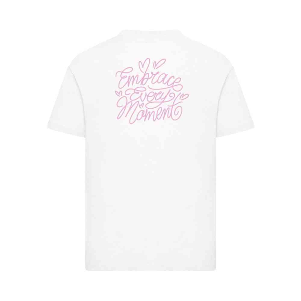 Mister Tee - Kids Embrace Every Moment Kinder Tshirt - Wit